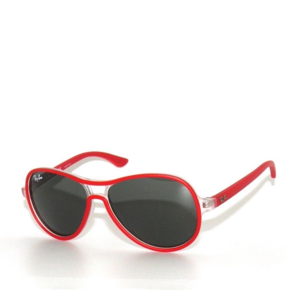 Ray Ban Kids sunglasses RJ 9055S 194/71 Matte Red Crystal Green JR 9055